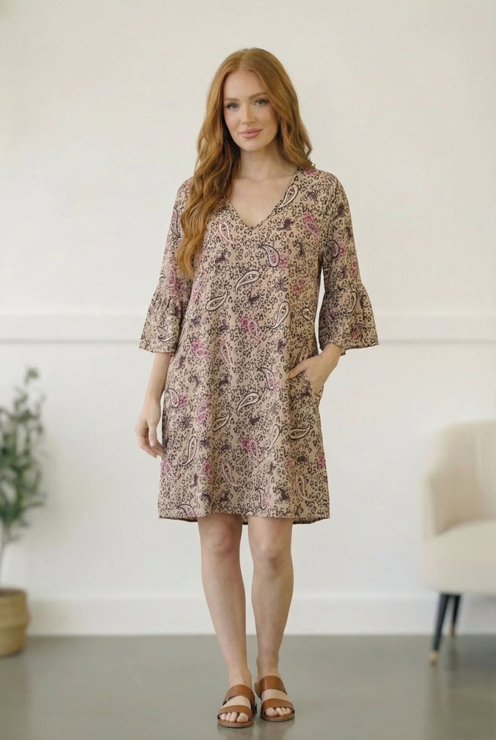 Animal Paisley Dress - Image 4