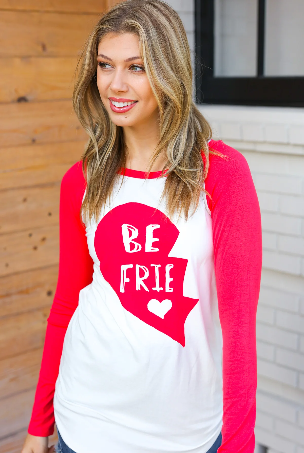 Best Friend Print Long Sleeve Top - Image 4