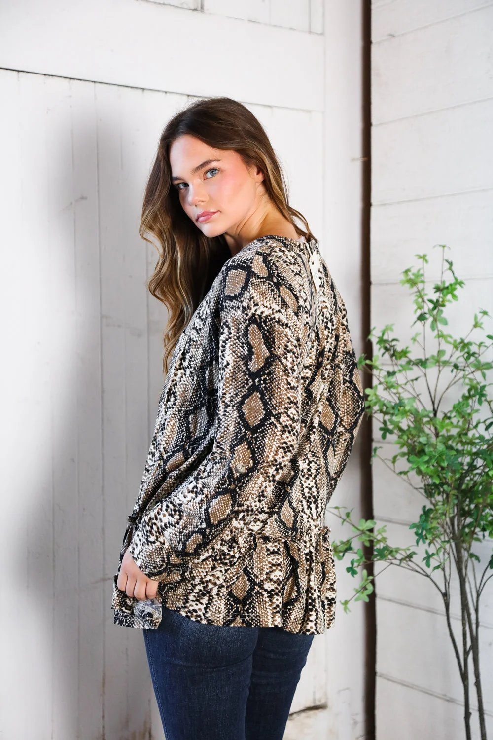 Follow Your Instincts Button Down Blouse (Open Pack) - Image 5