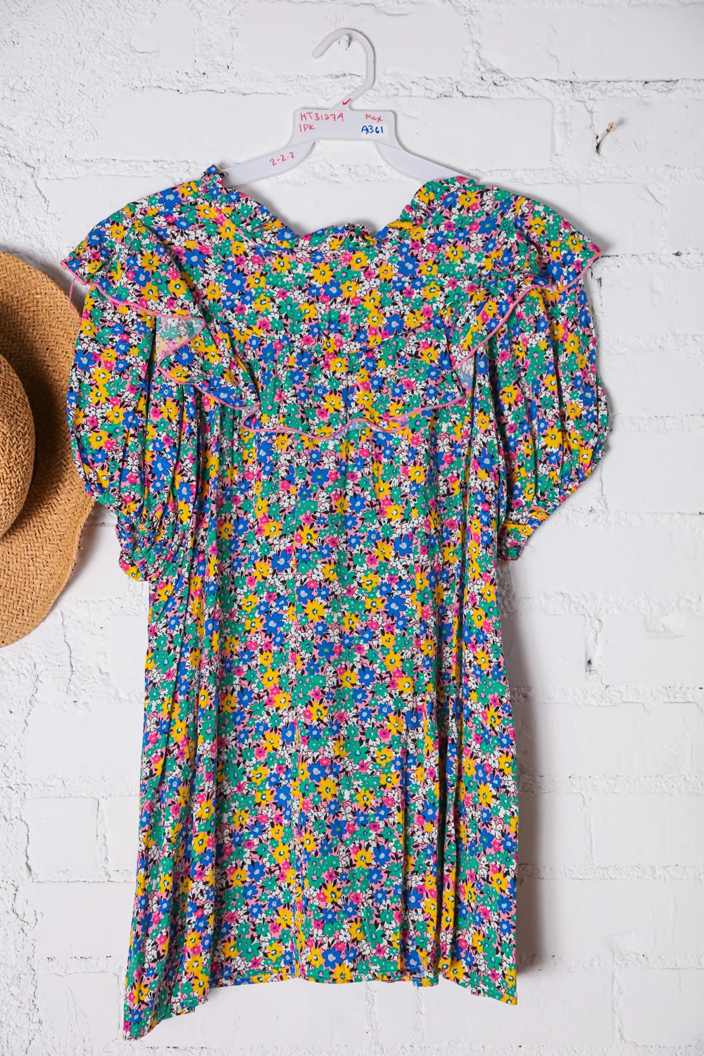 Green Floral Multi Top