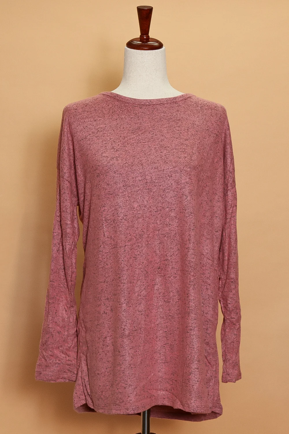 Heathered Red Sweater