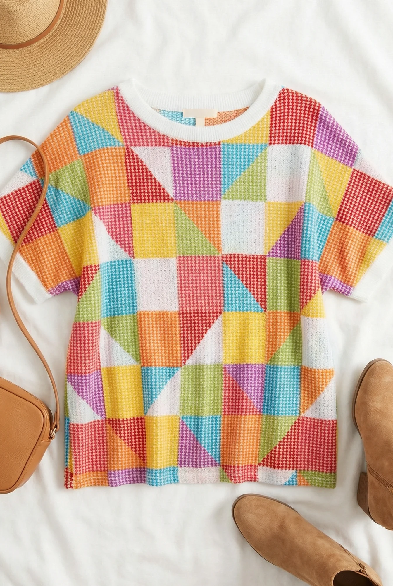 Jacquard Geo Top