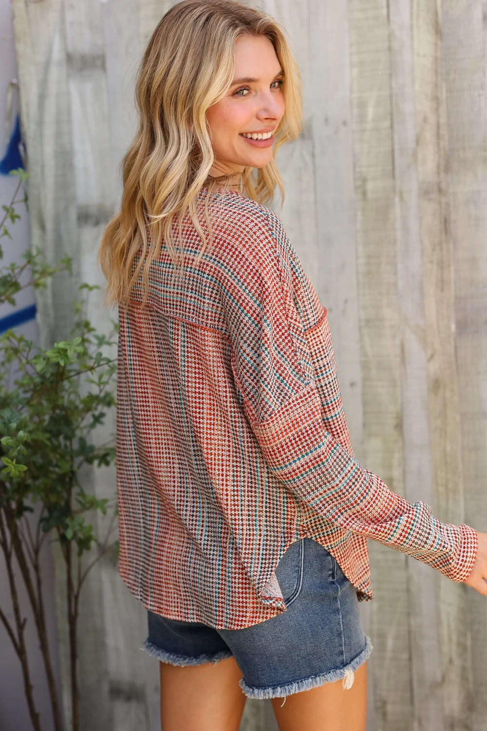 Multi Jacquard Stripe Top - Image 11
