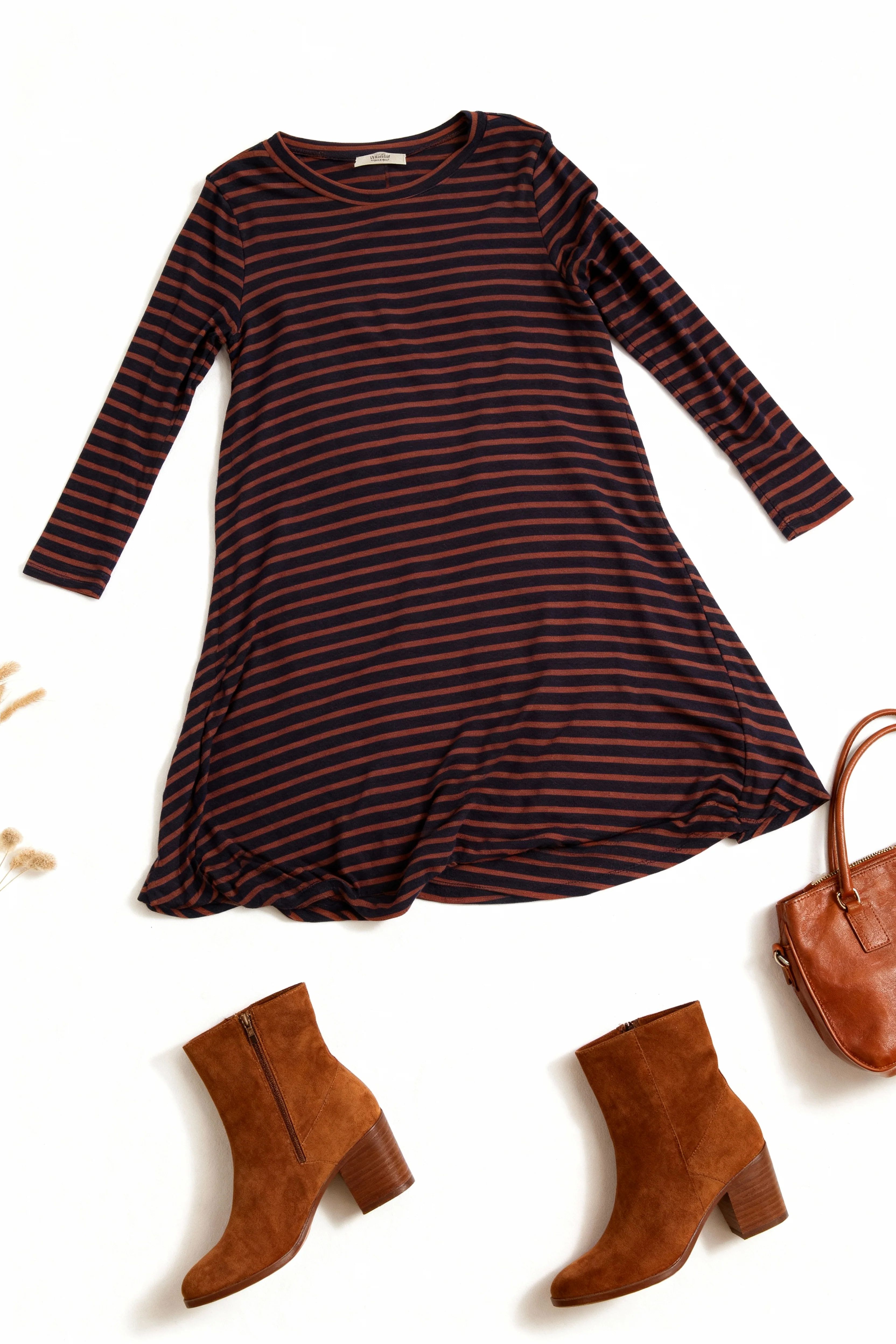 Navy Stripe Dress