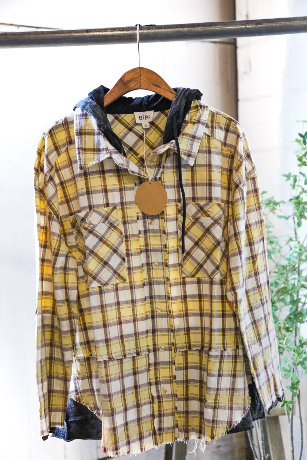 Plaid Hoodie