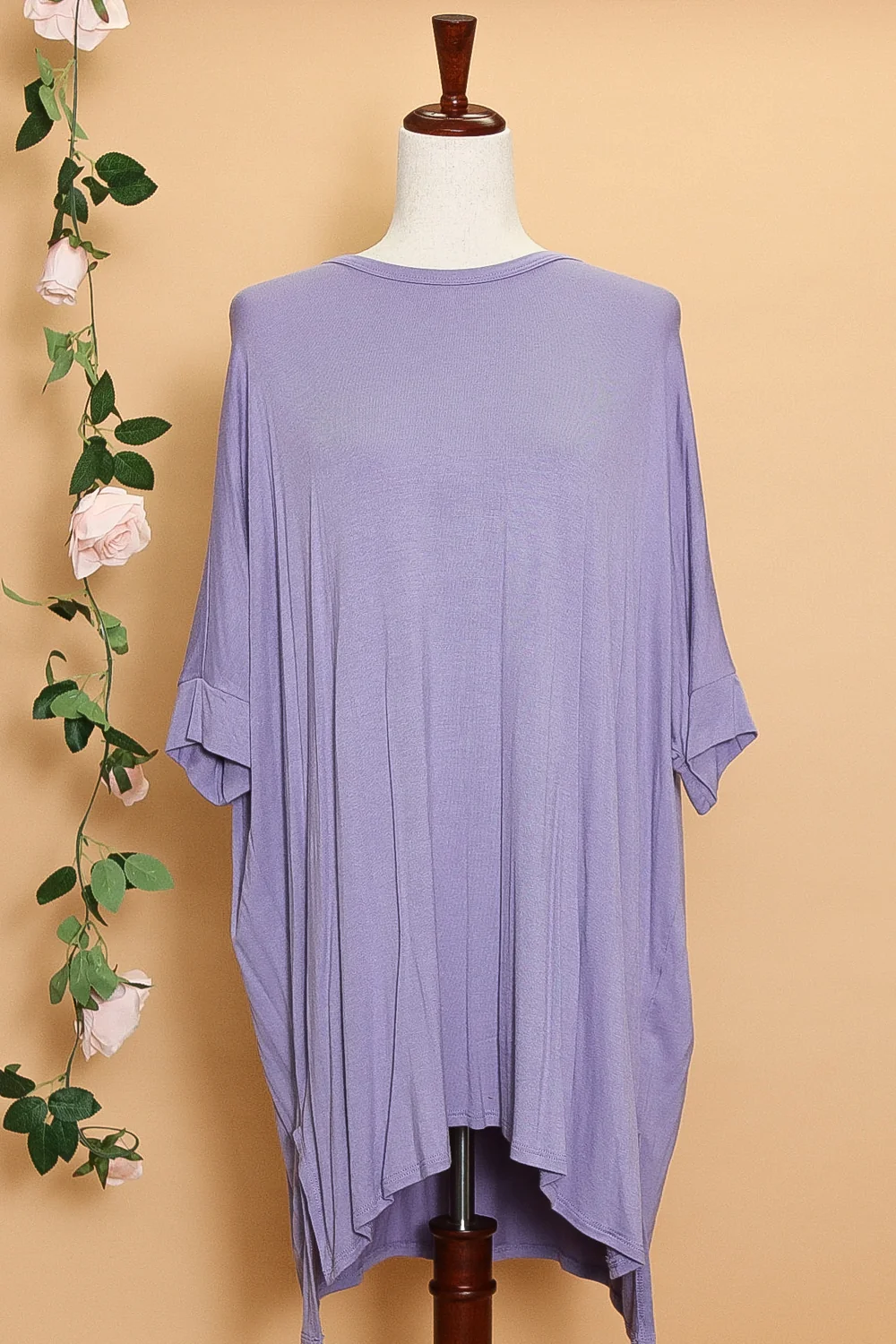 Purple Loose Fit Tee