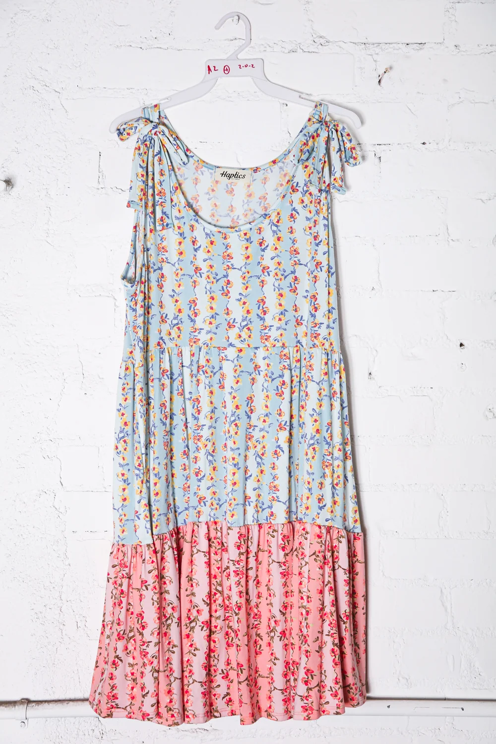 Plus Floral Tiered Dress