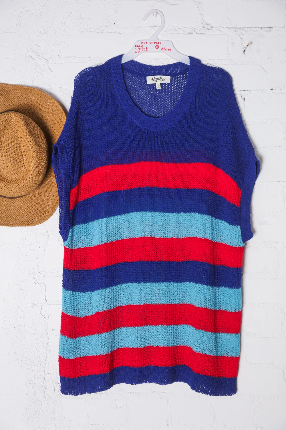 Plus Stripe Multi Sweater Top