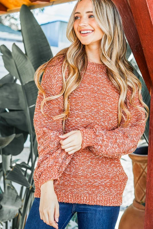 Rust Ultra Thick Sweater - Image 7
