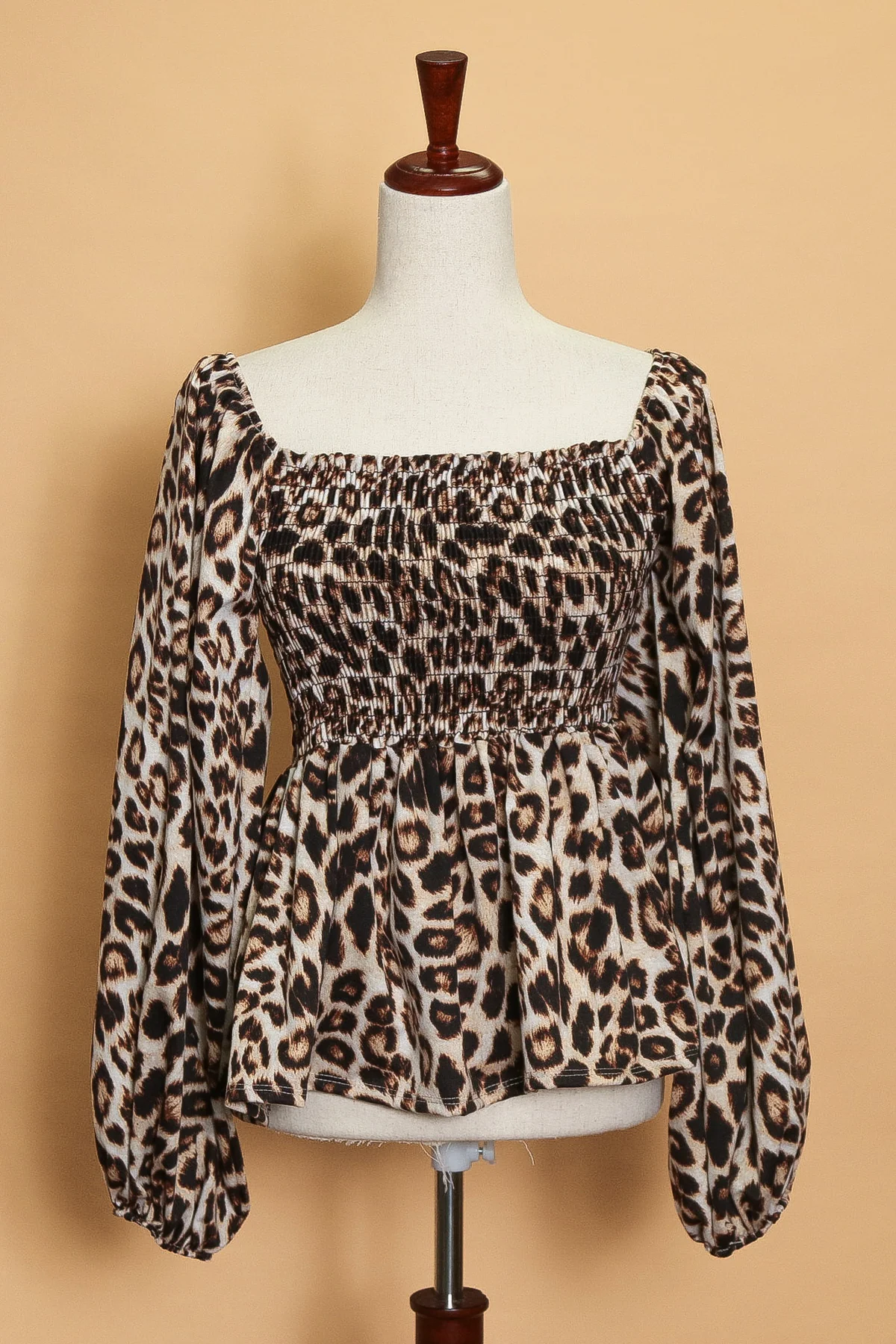 Smocked Animal Blouse (3pc)