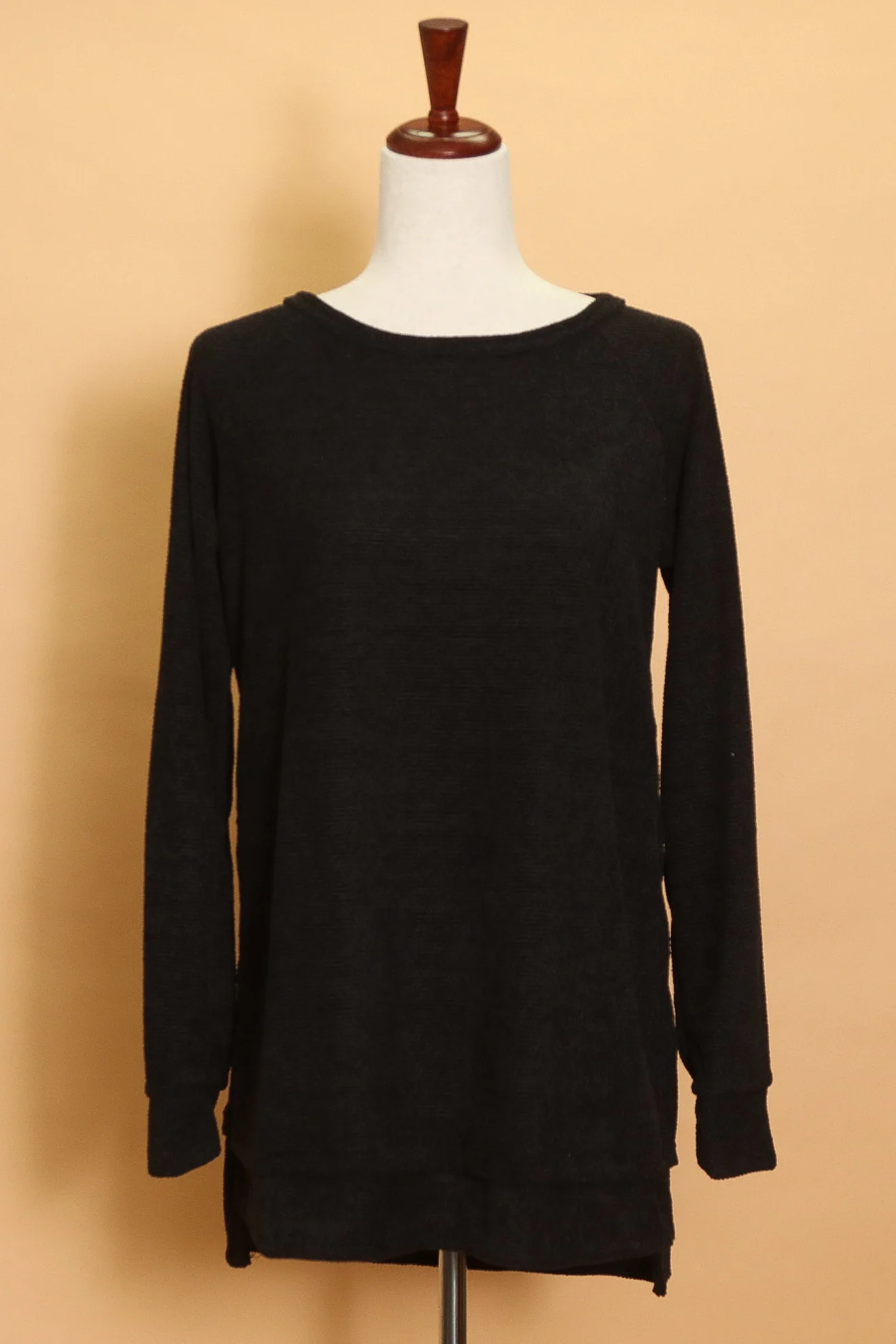 Soft Black Pullover
