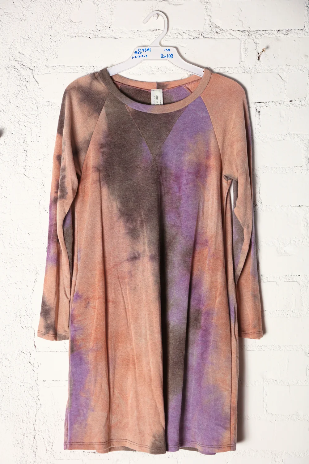 Tie Dye French Terry Pocket Dress
